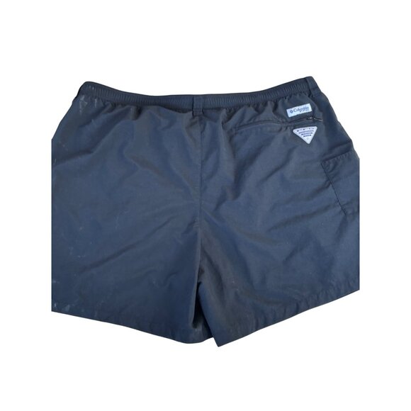 Columbia PFG Mens Performance swim/Fishing Shorts XXL 6" inseam black Mesh Line - Picture 2 of 11